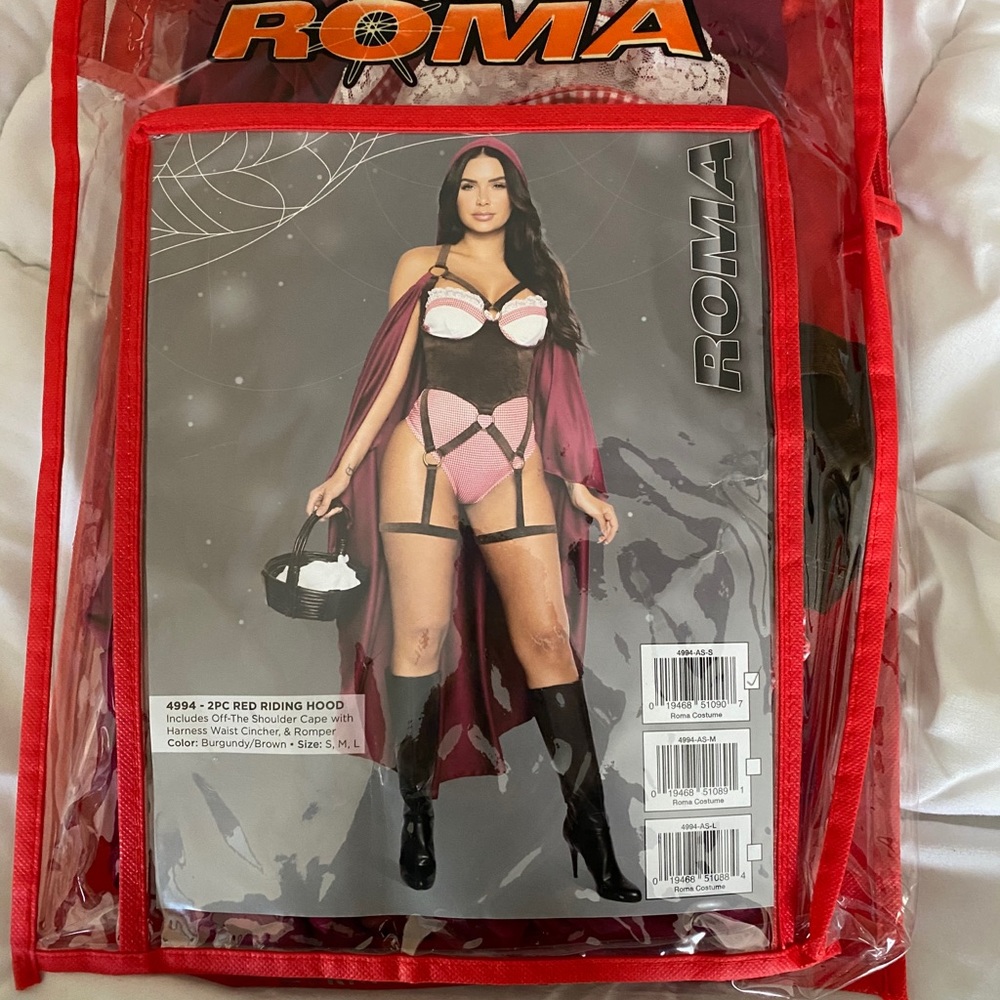 Little red Halloween costume